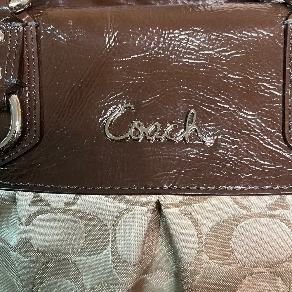 Y2K COACH Ashley Signature Satchel F15440 Rare Find, Classic, Timeless